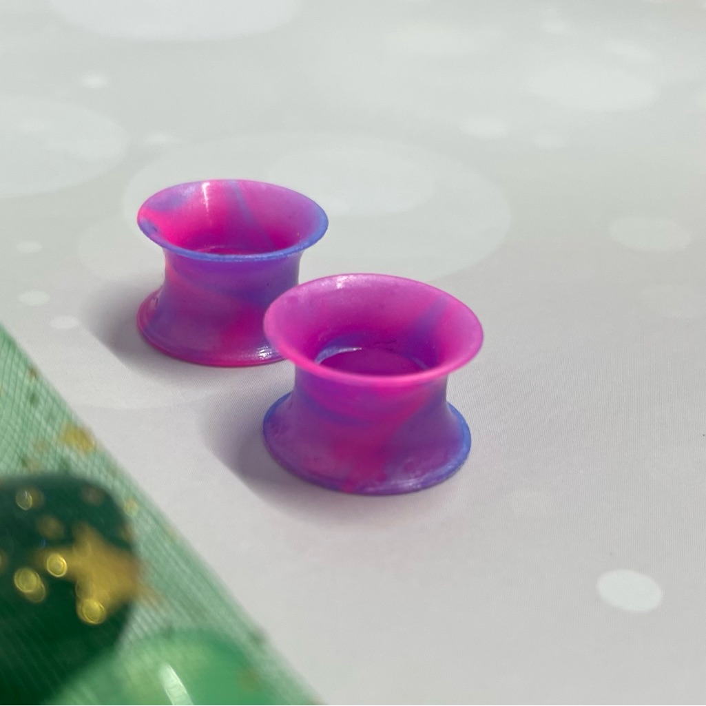 Pink Silicone Ear Plugs 00  Punk Rock Plugs